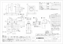 三菱電機 VD-13ZQMX3-BE 取扱説明書 施工説明書 納入仕様図 天井埋込形換気扇 納入仕様図1