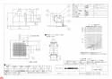 三菱電機 VD-13ZSC10 納入仕様図 天井埋込形換気扇 納入仕様図1