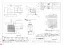 三菱電機 VD-13ZSC10 納入仕様図 天井埋込形換気扇 納入仕様図3