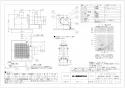 三菱電機 VD-13ZSC12-BL 取扱説明書 施工説明書 納入仕様図 天井埋込形換気扇 納入仕様図1