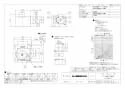 三菱電機 VD-15Z10-IN 商品図面 天井埋込形換気扇 グリル別売タイプ 商品図面3