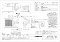 三菱電機 VD-15Z12-BL 取扱説明書 施工説明書 納入仕様図 天井埋込形換気扇 納入仕様図1