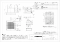三菱電機 VD-15Z12 取扱説明書 施工説明書 納入仕様図 天井埋込形換気扇 納入仕様図1