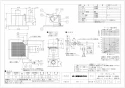 三菱電機 VD-15ZC12-BL 取扱説明書 施工説明書 納入仕様図 天井埋込形換気扇 納入仕様図1