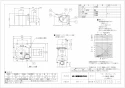 三菱電機 VD-15ZC12-IN 取扱説明書 施工説明書 納入仕様図 天井埋込形換気扇 納入仕様図1