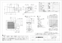 三菱電機 VD-15ZCD12 取扱説明書 施工説明書 納入仕様図 天井埋込形換気扇 納入仕様図1