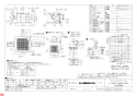 三菱電機 VD-15ZFFLC10 納入仕様図 天井埋込形換気扇 納入仕様図1