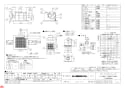 三菱電機 VD-15ZFLC10-S 納入仕様図 天井埋込形換気扇 納入仕様図1