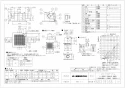 三菱電機 VD-15ZFLC12 取扱説明書 施工説明書 納入仕様図 天井埋込形換気扇 納入仕様図1