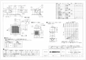 三菱電機 VD-15ZFT12 取扱説明書 施工説明書 納入仕様図 天井埋込形換気扇 納入仕様図1