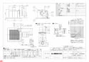 三菱電機 VD-15ZLC10 納入仕様図 天井埋込形換気扇 納入仕様図1