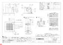 三菱電機 VD-15ZLC10-CS 納入仕様図 天井埋込形換気扇 納入仕様図1