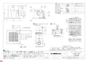 三菱電機 VD-15ZLC10-CS 納入仕様図 天井埋込形換気扇 納入仕様図3