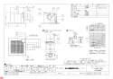 三菱電機 VD-15ZLC10-S 納入仕様図 天井埋込形換気扇 納入仕様図1