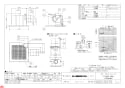 三菱電機 VD-15ZLC10-S 納入仕様図 天井埋込形換気扇 納入仕様図3