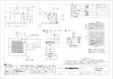 三菱電機 VD-15ZLC12-CS 取扱説明書 施工説明書 納入仕様図 天井埋込形換気扇 低騒音タイプ 納入仕様図1