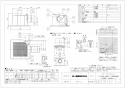 三菱電機 VD-15ZLC12 取扱説明書 施工説明書 納入仕様図 天井埋込形換気扇 納入仕様図1