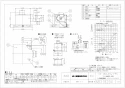 三菱電機 VD-15ZLEP12-FPS 取扱説明書 施工説明書 納入仕様図 天井埋込形換気扇 納入仕様図1