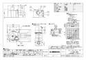 三菱電機 VD-15ZLPC10-IN 商品図面 天井埋込形換気扇 グリル別売タイプ 商品図面1