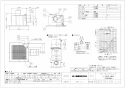 三菱電機 VD-15ZLPC12-S 取扱説明書 施工説明書 納入仕様図 天井埋込形換気扇 納入仕様図1