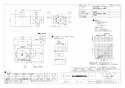 三菱電機 VD-15ZP10-IN 商品図面 天井埋込形換気扇 グリル別売タイプ 商品図面1