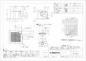 三菱電機 VD-15ZPC12 取扱説明書 施工説明書 納入仕様図 天井埋込形換気扇 納入仕様図1