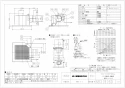 三菱電機 VD-15ZPCD12 取扱説明書 施工説明書 納入仕様図 天井埋込形換気扇 納入仕様図1