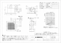 三菱電機 VD-15ZT12 取扱説明書 施工説明書 納入仕様図 天井埋込形換気扇 納入仕様図1