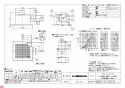 三菱電機 VD-15ZVY3 納入仕様図 天井埋込形換気扇 納入仕様図1