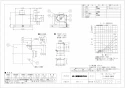 三菱電機 VD-15ZX12-FP 取扱説明書 施工説明書 納入仕様図 天井埋込形換気扇 納入仕様図1