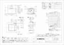 VD-15ZX12-X 取扱説明書 施工説明書 納入仕様図 天井埋込形換気扇 低騒音スリットインテリアタイプ 納入仕様図1