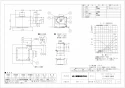 VD-15ZX12-X 取扱説明書 施工説明書 納入仕様図 天井埋込形換気扇 低騒音スリットインテリアタイプ 納入仕様図1