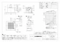 三菱電機 VD-15ZXP10-C 商品図面 天井埋込形換気扇  商品図面1