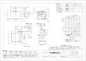 三菱電機 VD-15ZXP12-X 取扱説明書 施工説明書 納入仕様図 天井埋込形換気扇 納入仕様図1