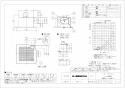 三菱電機 VD-15ZY12 取扱説明書 施工説明書 納入仕様図 天井埋込形換気扇 納入仕様図1