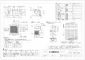 三菱電機 VD-17ZFC12 取扱説明書 施工説明書 納入仕様図 天井埋込形換気扇 納入仕様図1