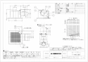 三菱電機 VD-17ZSC12 取扱説明書 施工説明書 納入仕様図 天井埋込形換気扇 納入仕様図1