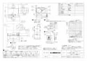 三菱電機 VD-18ZA10-FP 商品図面 天井埋込形換気扇 商品図面3