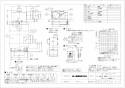 三菱電機 VD-18ZA12-FP 取扱説明書 施工説明書 納入仕様図 天井埋込形換気扇 納入仕様図1