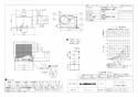 三菱電機 VD-18ZB10 商品図面 天井埋込形換気扇 商品図面3