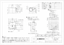 三菱電機 VD-18ZC12-IN 取扱説明書 施工説明書 納入仕様図 天井埋込形換気扇 納入仕様図1