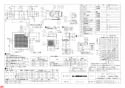 三菱電機 VD-18ZFLC10 納入仕様図 天井埋込形換気扇 納入仕様図1