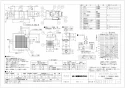 三菱電機 VD-18ZFLC12-CS 取扱説明書 施工説明書 納入仕様図 天井埋込形換気扇 納入仕様図1