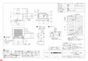 三菱電機 VD-18ZL9 納入仕様図 天井埋込形換気扇 低騒音ｵｰﾙ金属ﾀｲﾌﾟ 納入仕様図1