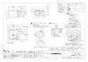 三菱電機 VD-18ZLC10-IN 商品図面 天井埋込形換気扇 グリル別売タイプ 商品図面1