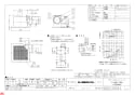 三菱電機 VD-18ZLC10-S 納入仕様図 天井埋込形換気扇 納入仕様図1