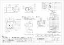 三菱電機 VD-18ZLC12-IN 取扱説明書 施工説明書 納入仕様図 天井埋込形換気扇 納入仕様図1