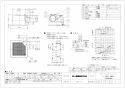 三菱電機 VD-18ZLC12-S 取扱説明書 施工説明書 納入仕様図 天井埋込形換気扇 納入仕様図1