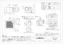 三菱電機 VD-18ZLC12-S 取扱説明書 施工説明書 納入仕様図 天井埋込形換気扇 納入仕様図1