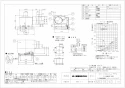 三菱電機 VD-18ZLE12-FPS 取扱説明書 施工説明書 納入仕様図 天井埋込形換気扇 納入仕様図1